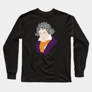 Ludwig Van Beethoven - portrait Long Sleeve T-Shirt